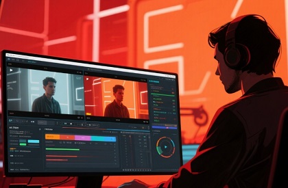 景区游客流量分析与视频合成联动系统