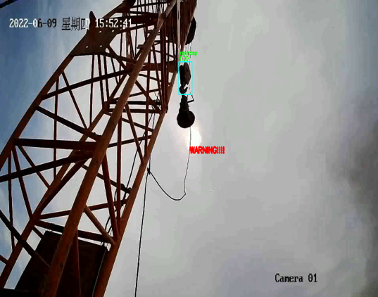 夯机工作势态及施工安全实时监测系统